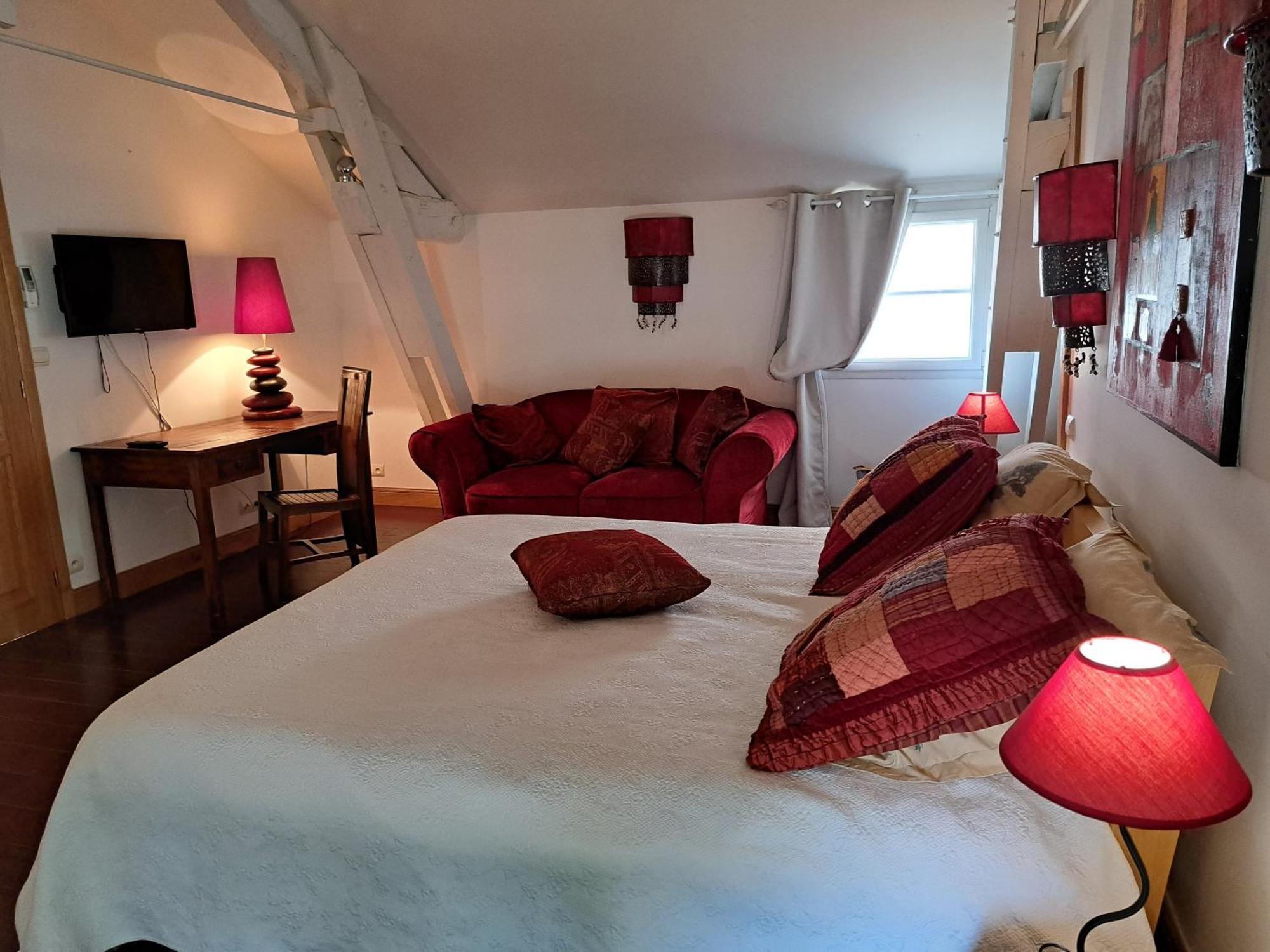 Chateau De Lussac Lussac  Kamer foto