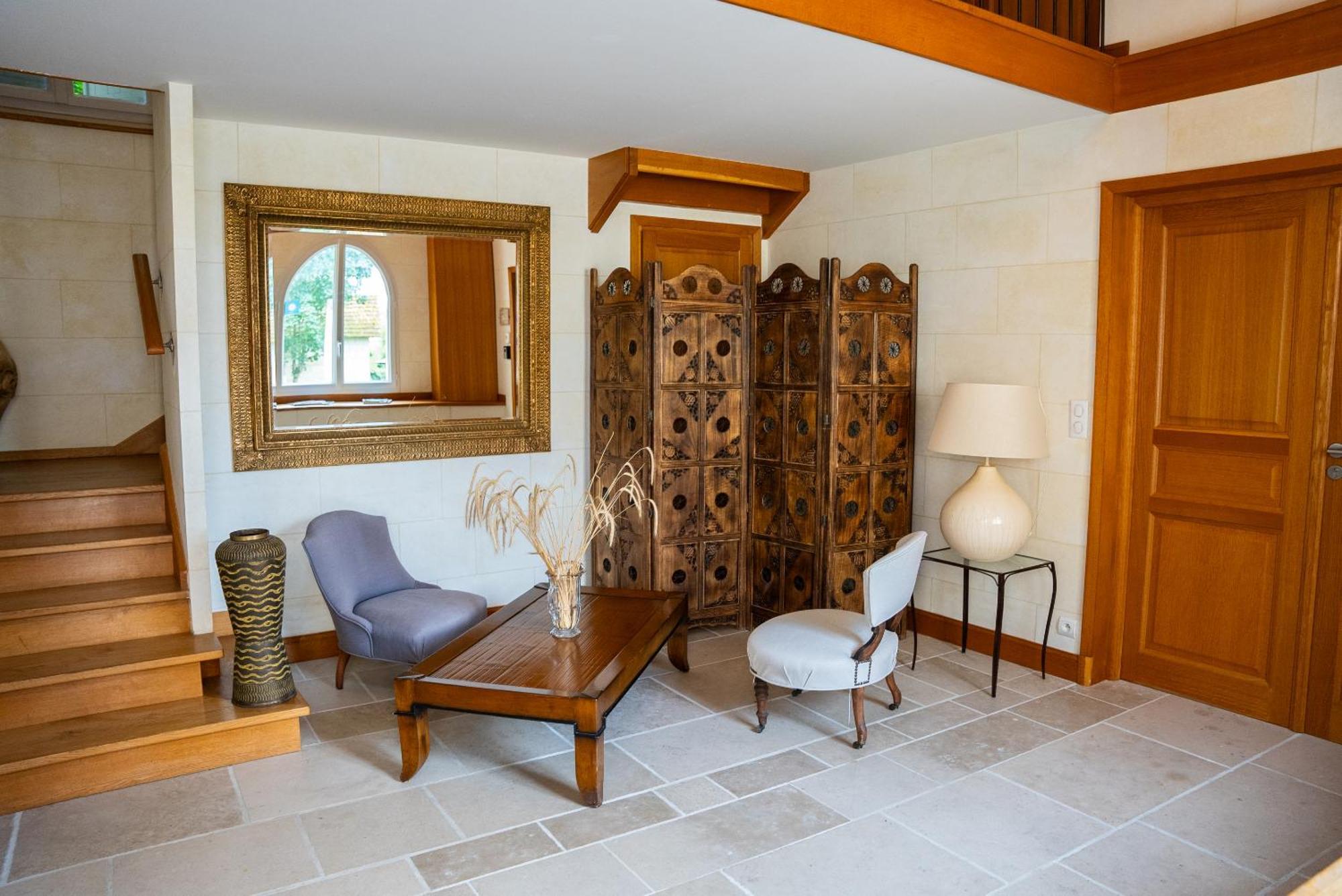 Chateau De Lussac Lussac  Kamer foto