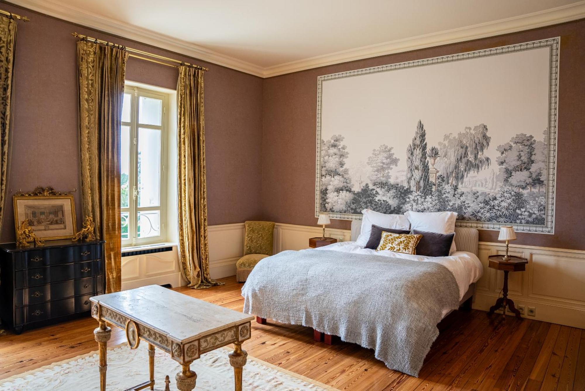 Chateau De Lussac Lussac  Kamer foto