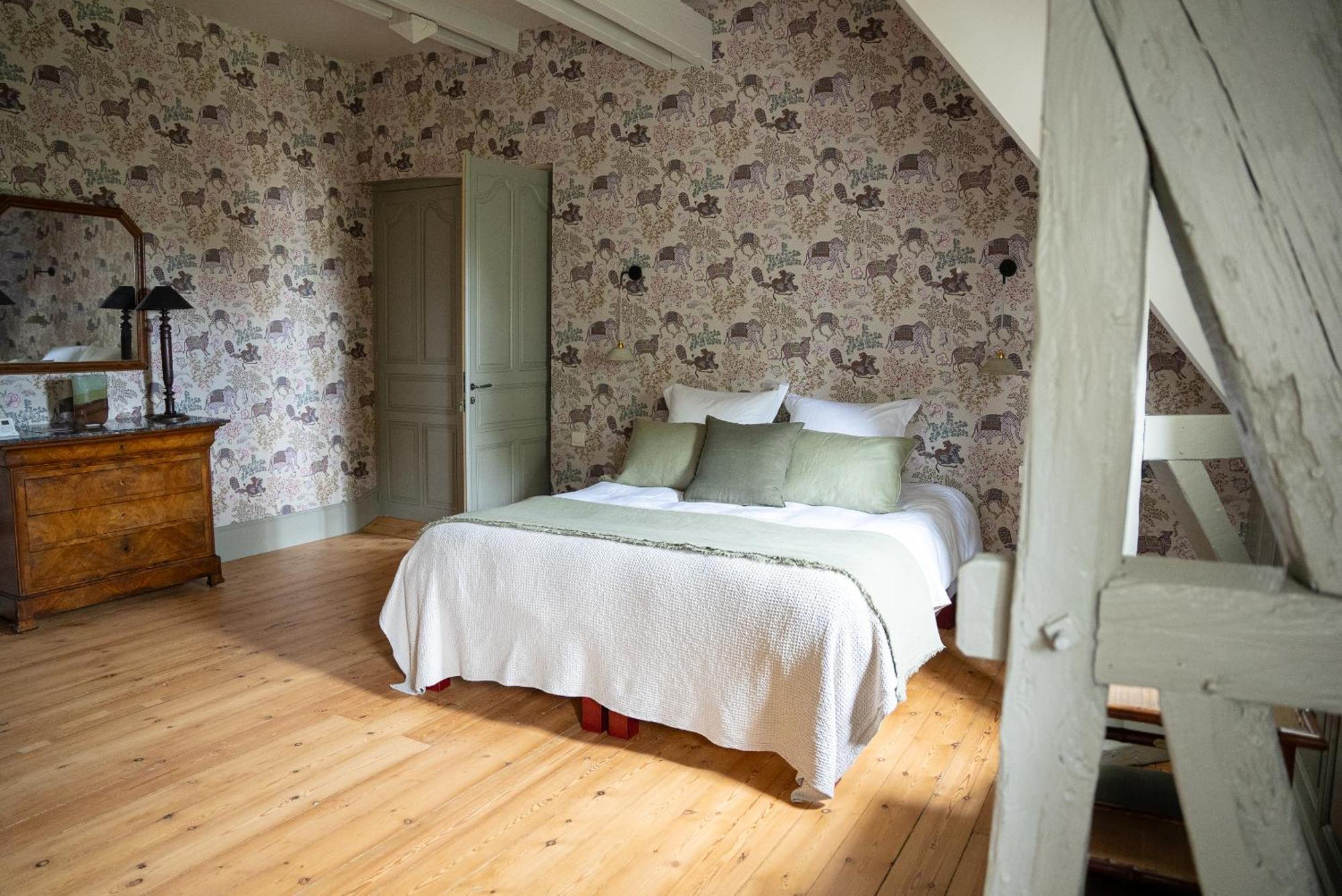 Chateau De Lussac Lussac  Kamer foto